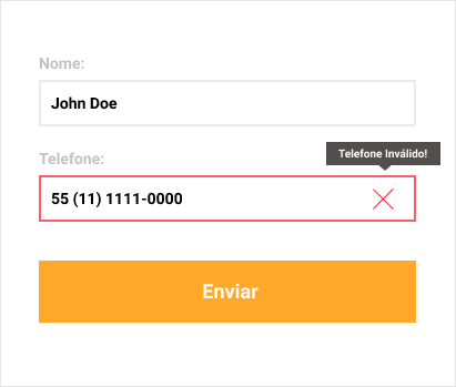 Validação de Número de Telefone